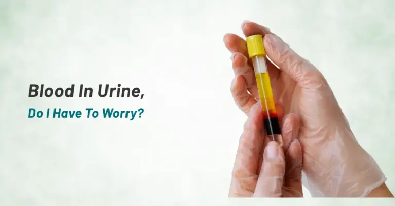 Blood in Urine, Do I Have To Worry