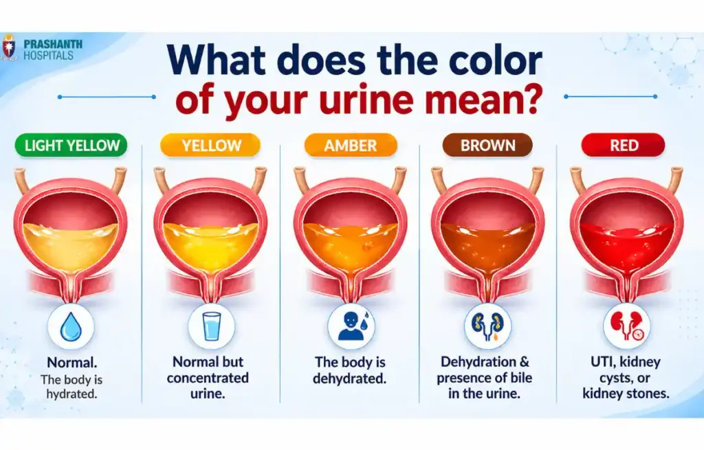 What does the color of your urine mean? Blood in Urine