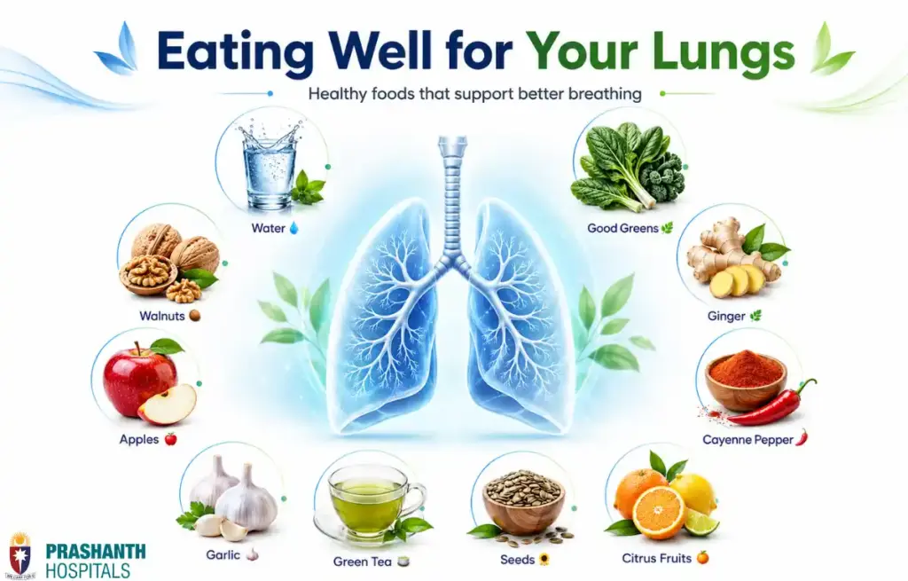 best food for Lungs, Eating Well for Your Lungs