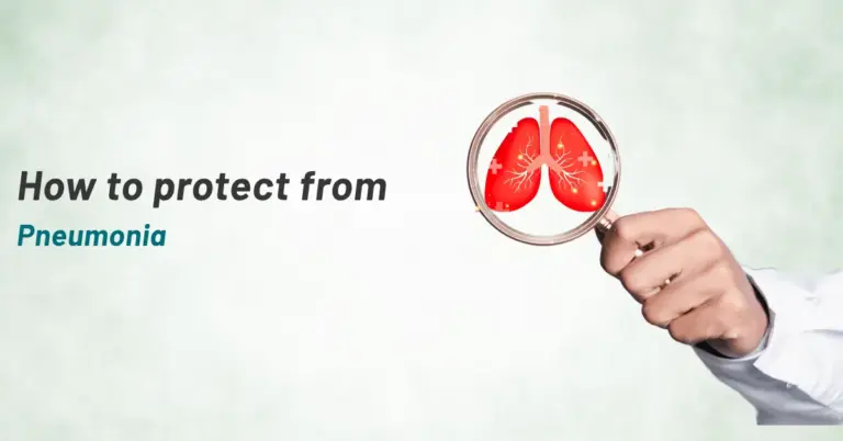 How to protect from Pneumonia