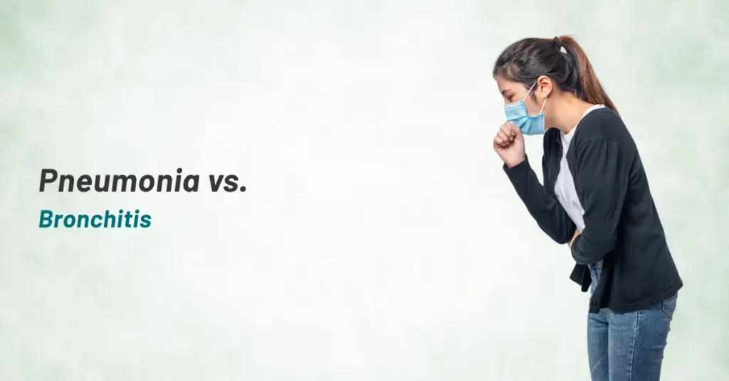 Pneumonia vs. Bronchitis