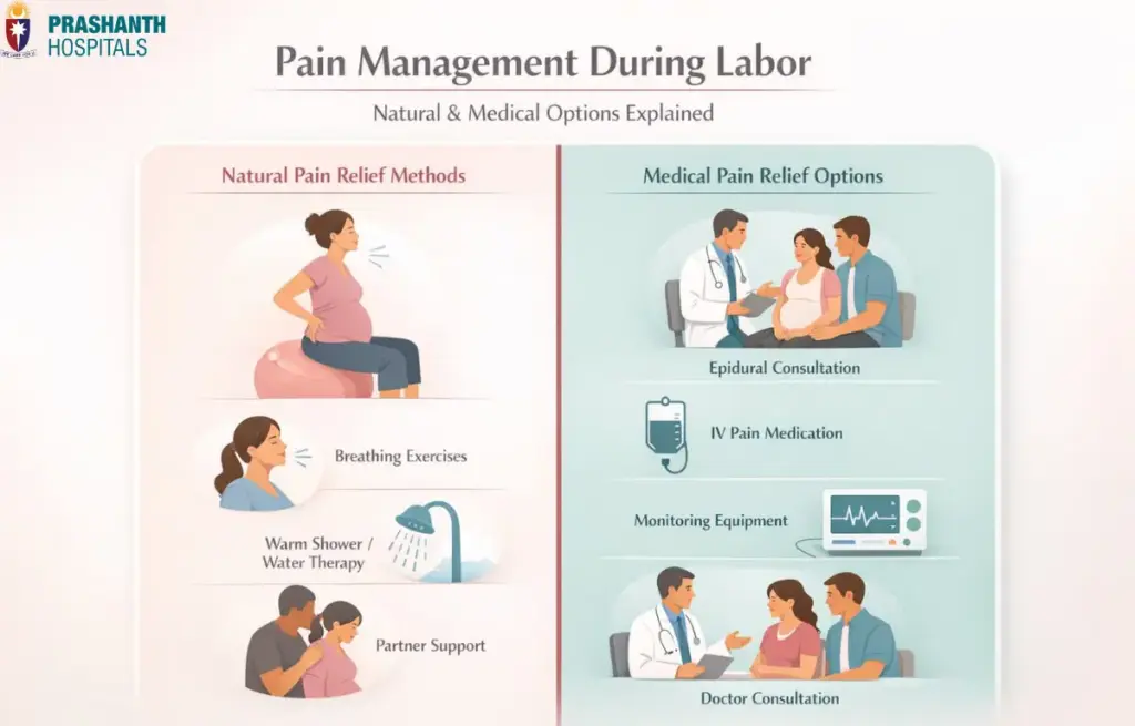 preparing for labor and delivery | Prashanth Hospitals