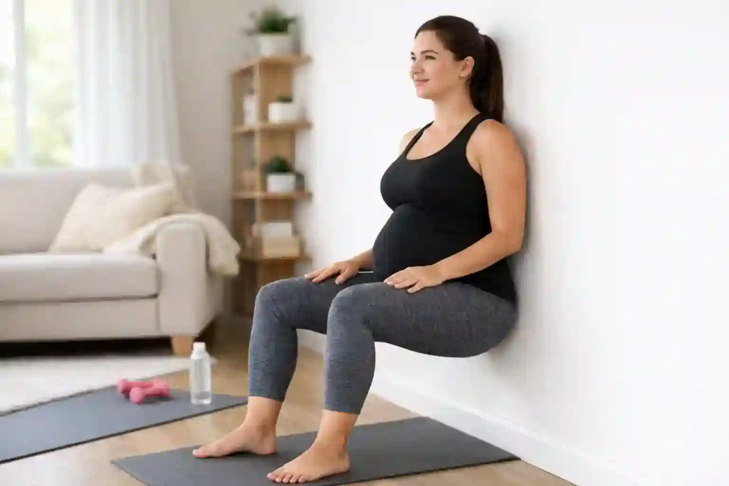 pregnancy exercises at home