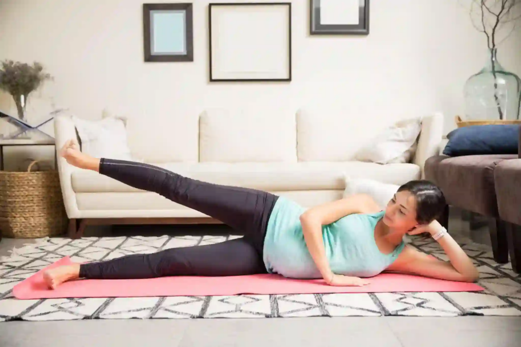 pregnancy exercises at home
