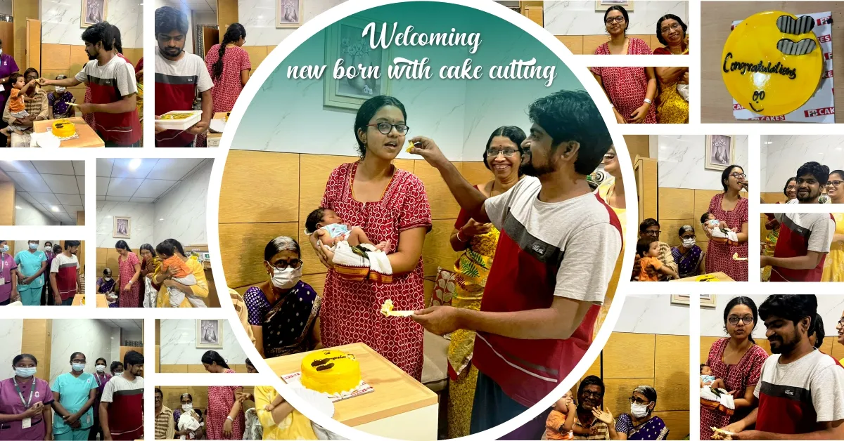 Happy Family! Welcoming and Celebrating little bundle of joy