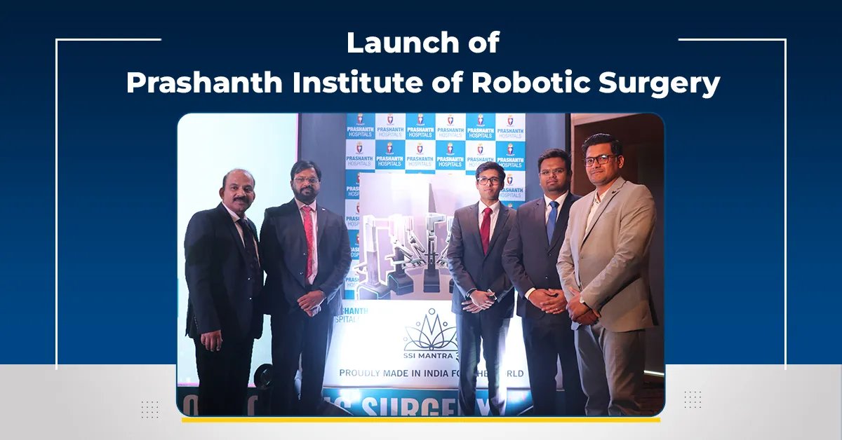 Launch of Advanced Robotic Surgery