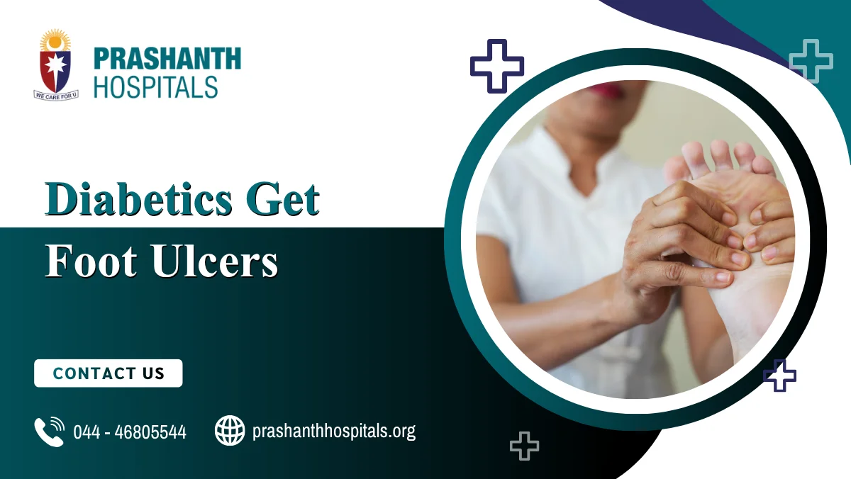 Diabetics Get Foot Ulcers