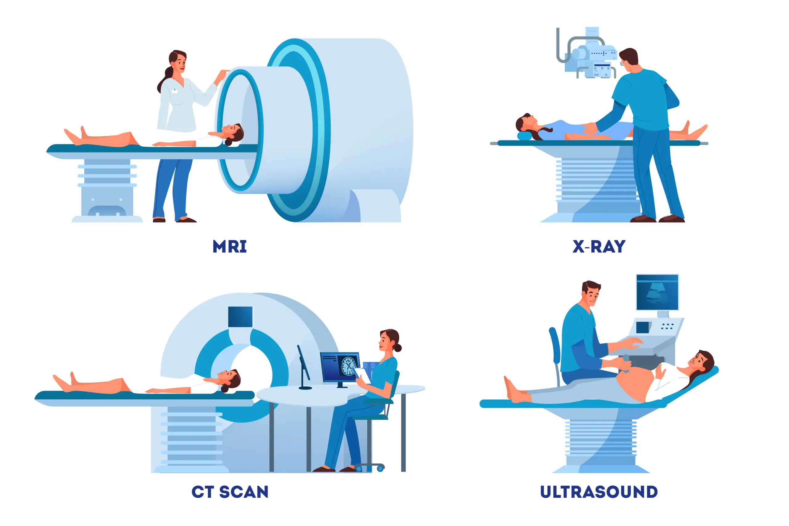MRI vs CT Scan vs X-Ray