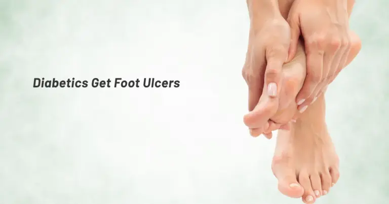 Diabetics Get Foot Ulcers