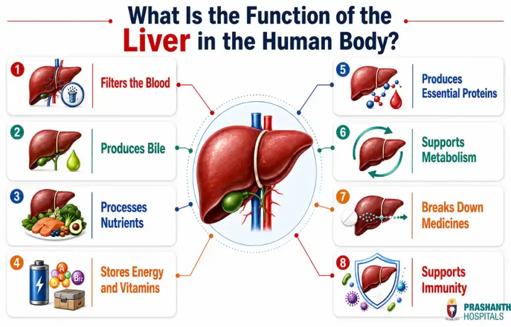 FUNCTIONS OF THE LIVER