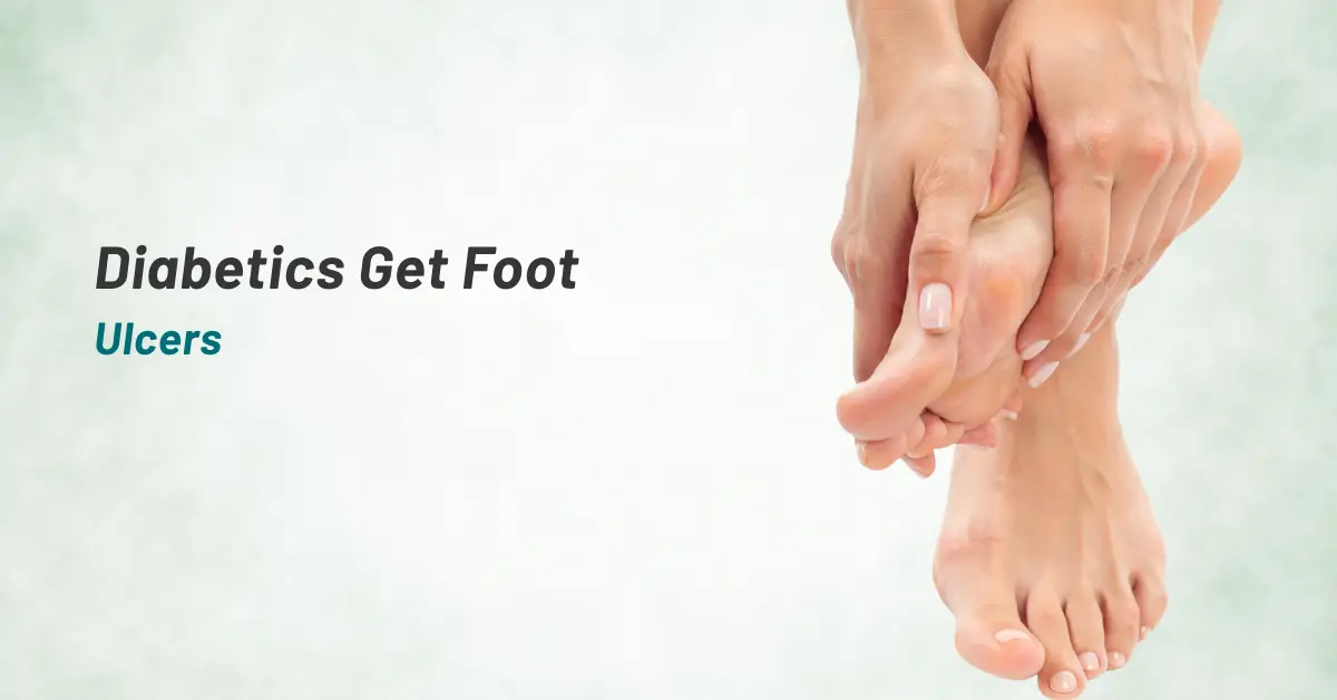 Diabetics Get Foot Ulcers