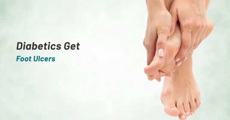 Diabetics Get Foot Ulcers