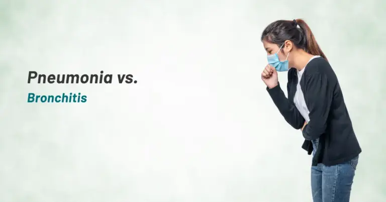 Pneumonia vs. Bronchitis