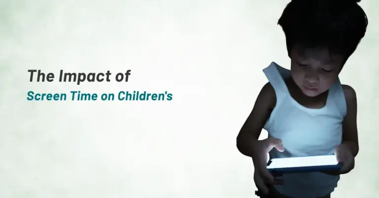 The Impact of Screen Time on Children's Development and Mental Health
