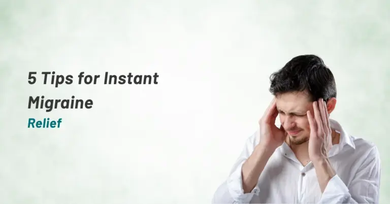 5 Tips for Instant Migraine Relief | Prashanth Hospitals